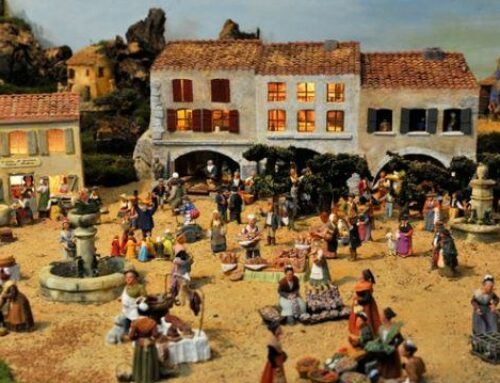 Tenir le stand des marchés de Noël