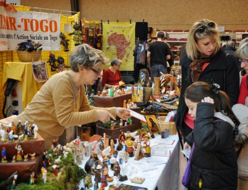 Tenir le stand du marché de Noël du Manet