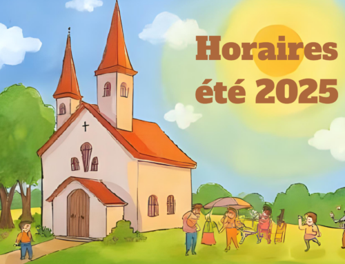 La paroisse en été : horaires et propositions